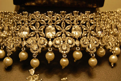 ZIRCON CHOKER SET