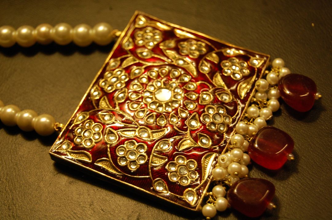 KUNDAN & RED MEENA SET