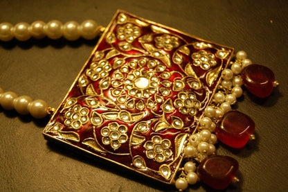 KUNDAN & RED MEENA SET
