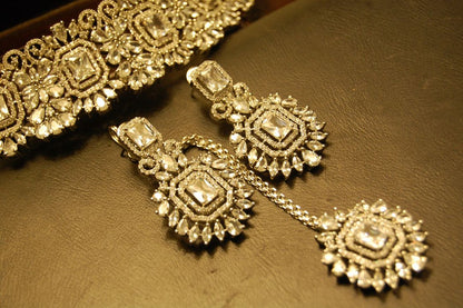 ZIRCON CHOKER SET