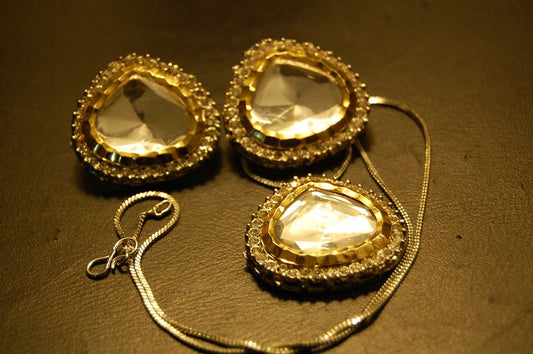 KUNDAN PENDANT SET