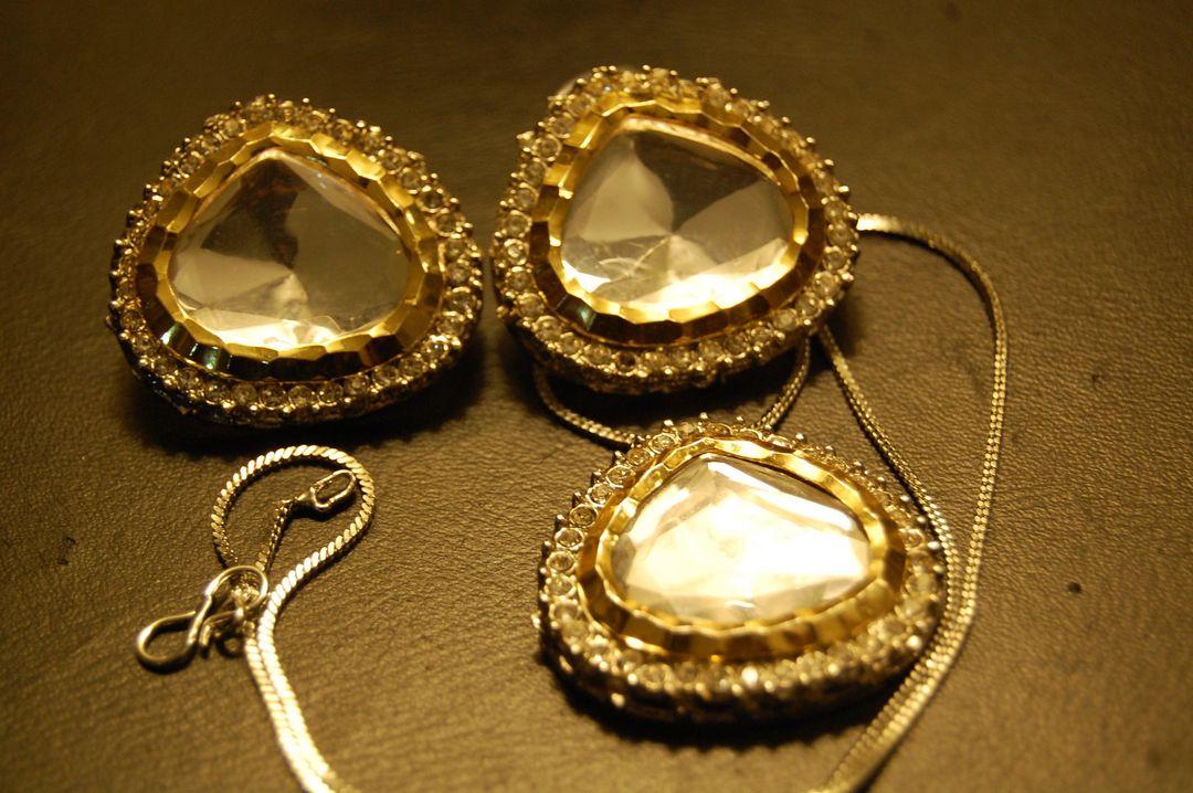 KUNDAN PENDANT SET