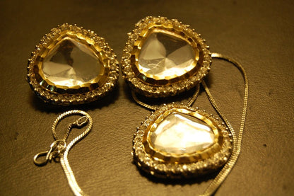 KUNDAN PENDANT SET