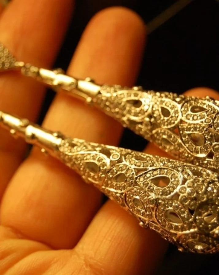 ZIRCON DROP EARRINGS