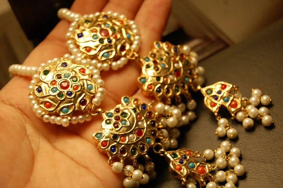 NAURATAN EARRINGS