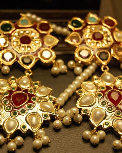 MULTI STONE EARRINGS