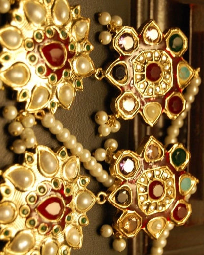 MULTI STONE EARRINGS