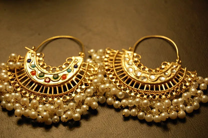 DOUBLE SIDED BALAS IN KUNDAN & NAURATAN