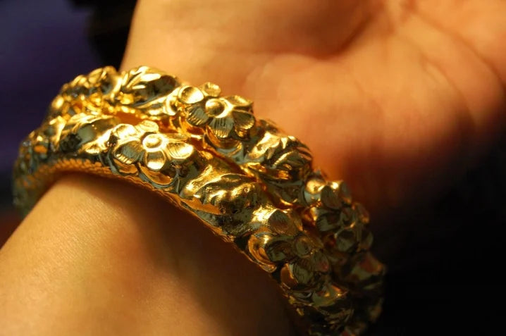 GOLD PLATED DHAAKA KARAS