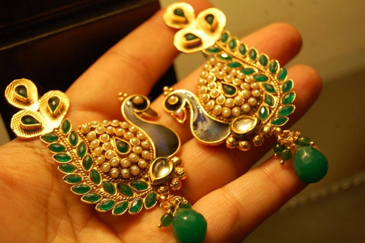PEACOCK  EARRINGS
