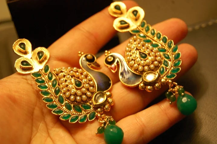 PEACOCK  EARRINGS