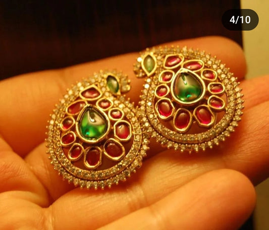 INDIAN PAISLEY EARRINGS
