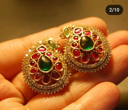 INDIAN PAISLEY EARRINGS