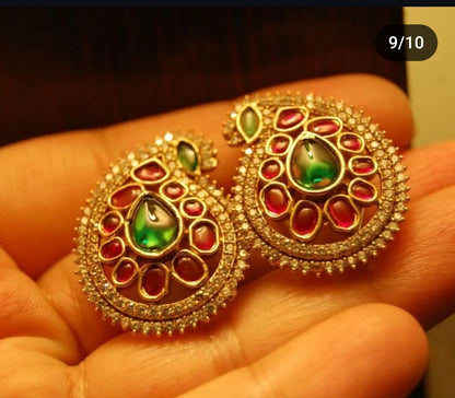 INDIAN PAISLEY EARRINGS