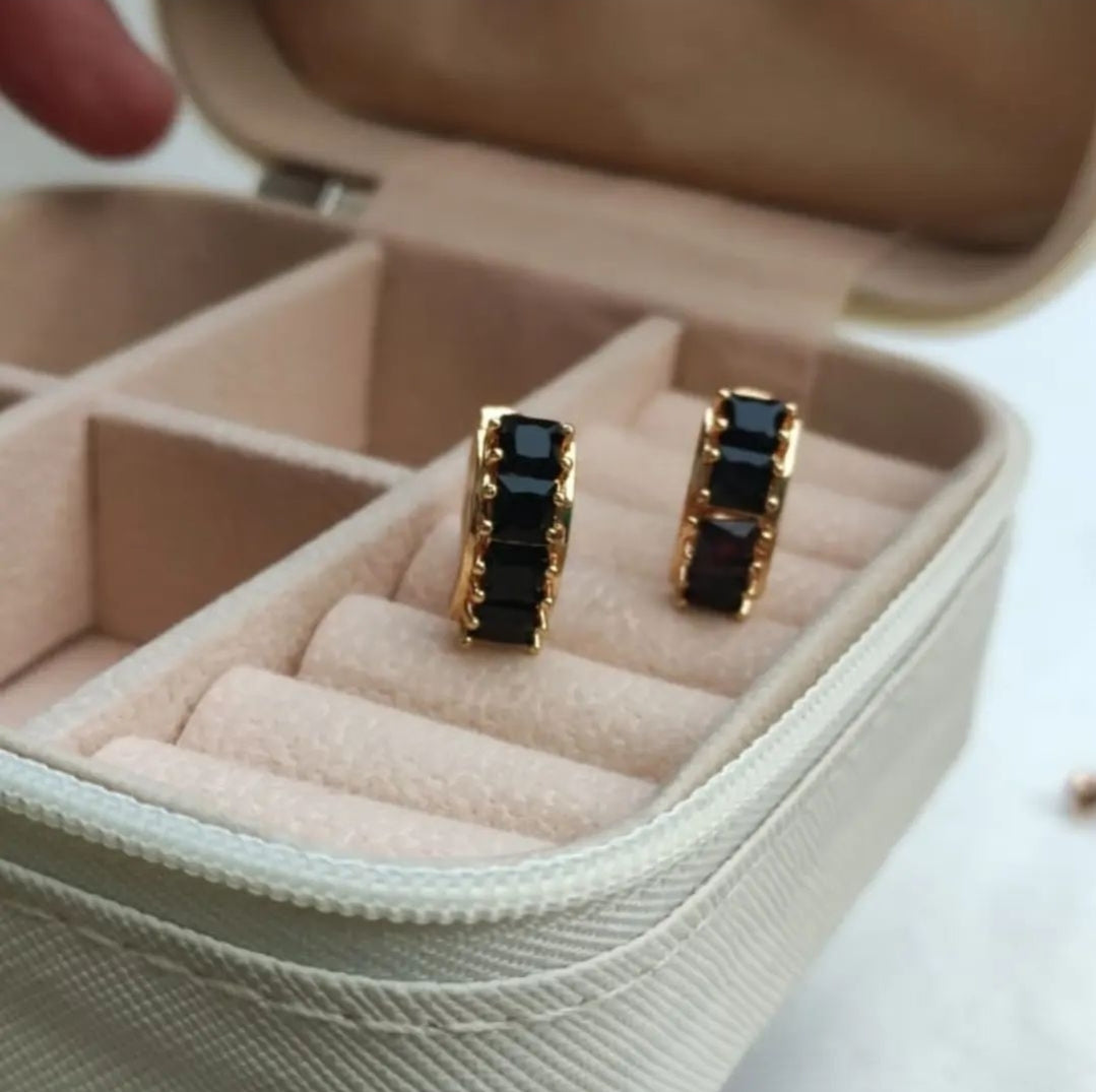 BLACK  EARRINGS