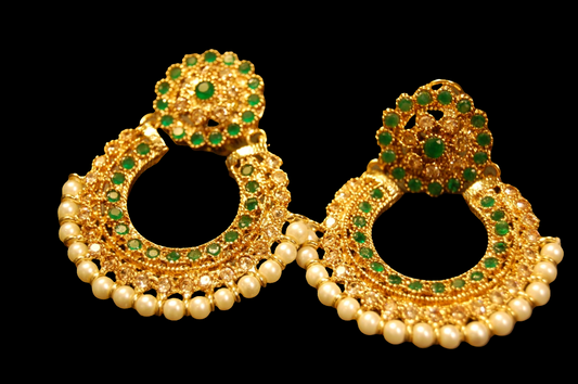 CHAAND BALAS IN CHAMPAGNE & GREEN