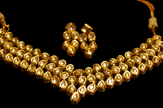 KUNDAN GULUBAND SET