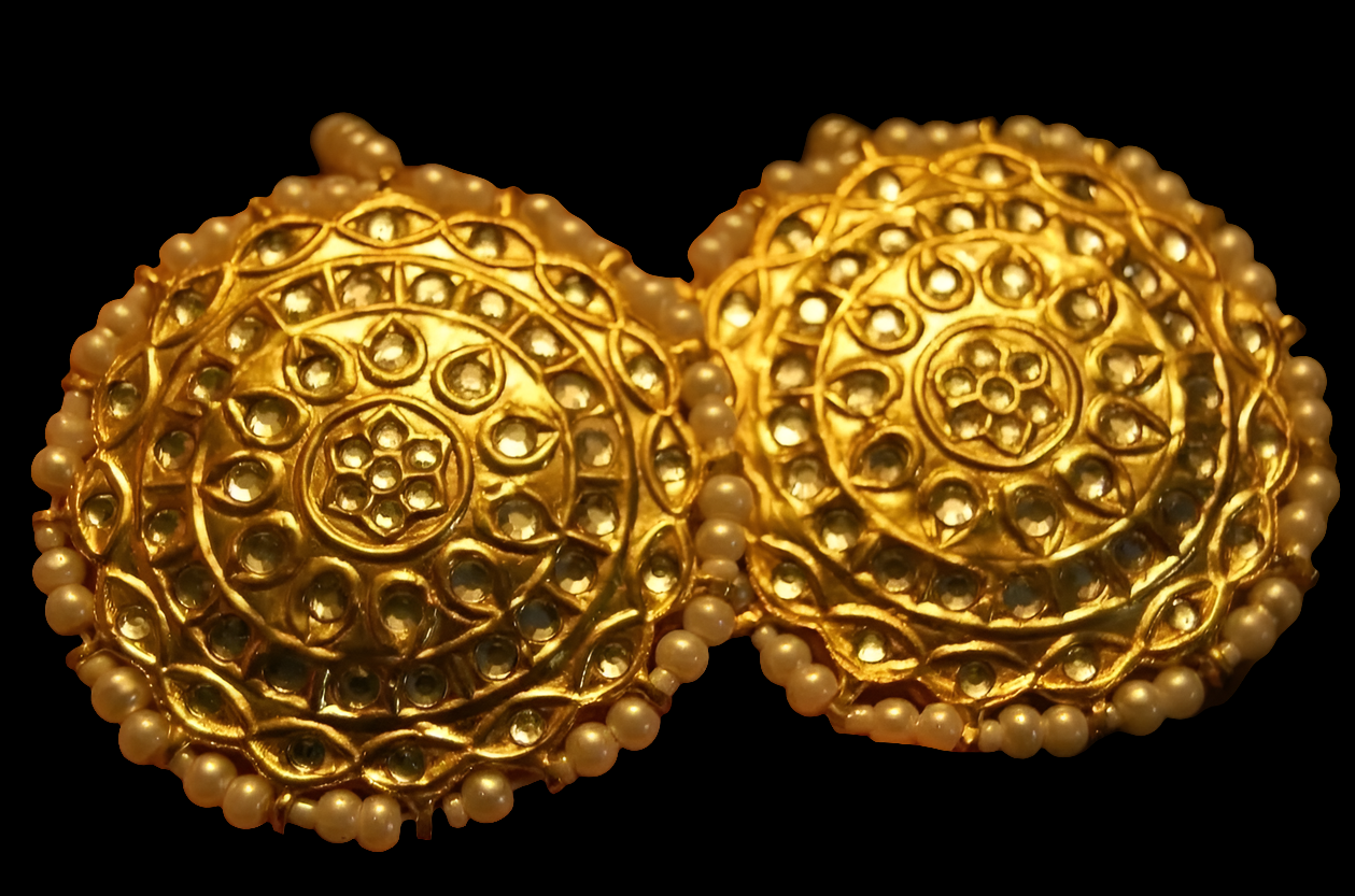 KUNDAN & PEARL EARRINGS