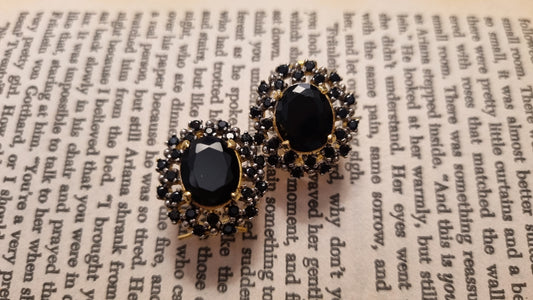 ELEGANT BLACK EARRINGS