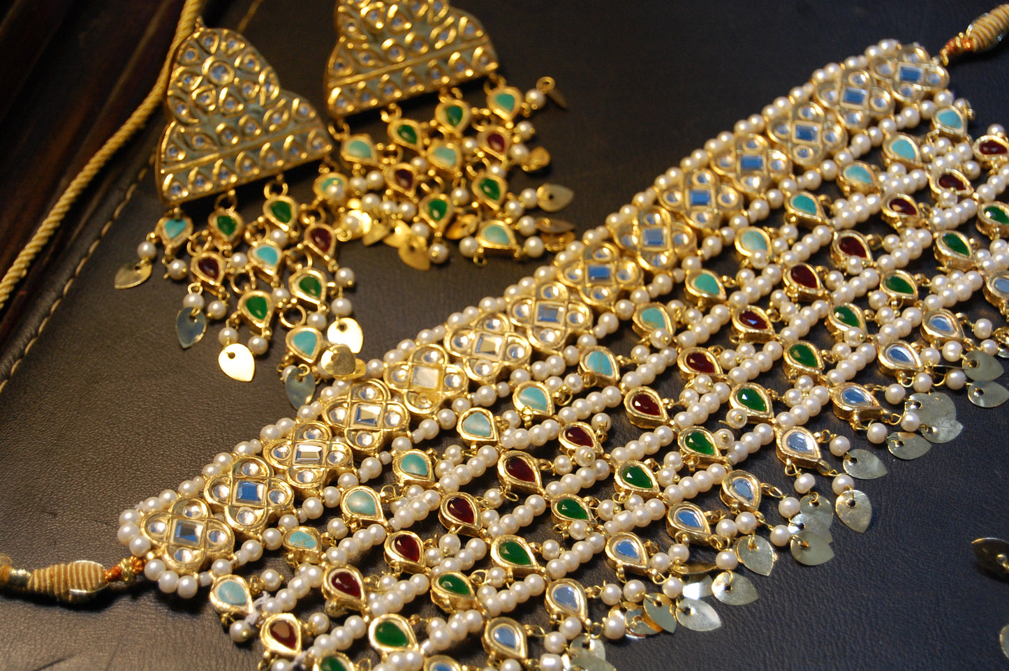 MULTI STONE CHOKER SET