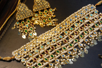 MULTI STONE CHOKER SET