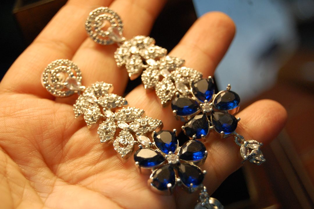BLUE ZIRCON EARRINGS