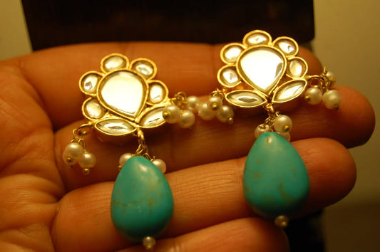 FEROZA KUNDAN EARRINGS
