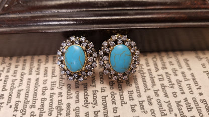 ELEGANT FEROZA EARRINGS