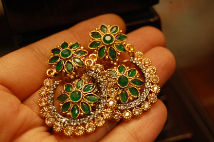 CHAAND BALAS IN CHAMPAGNE & GREEN