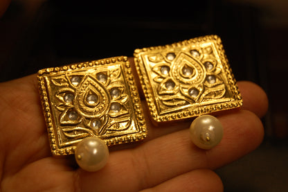 KUNDAN EARRINGS