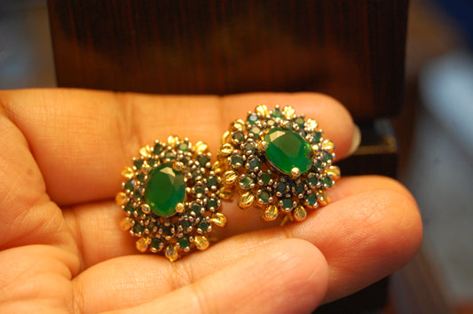 GREEN EARRINGS