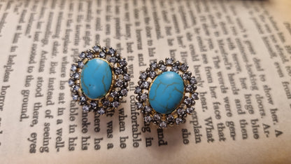 ELEGANT FEROZA EARRINGS