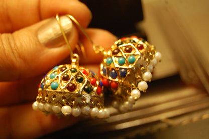 NAURATAN JHUMKAS