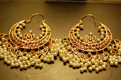 BALAS IN RED & PEARLS