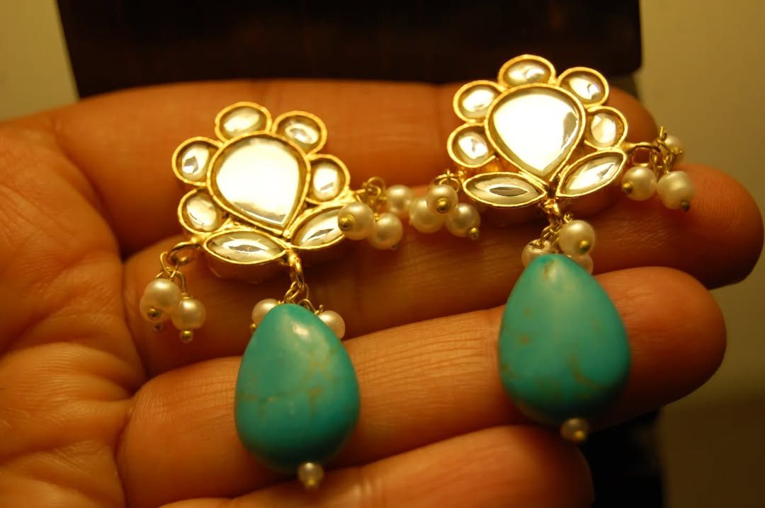 FEROZA KUNDAN EARRINGS