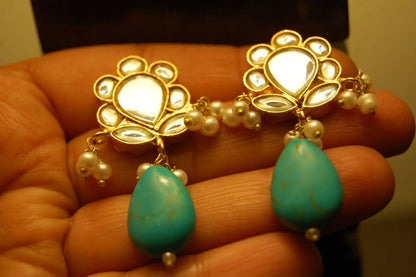 FEROZA KUNDAN EARRINGS