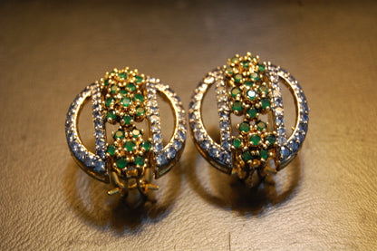 ZIRCON GREEN EARRINGS