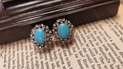 ELEGANT FEROZA EARRINGS