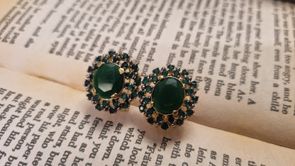 ELEGANT GREEN EARRINGS