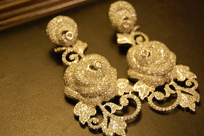 ELEGANT ZIRCON & EARRINGS