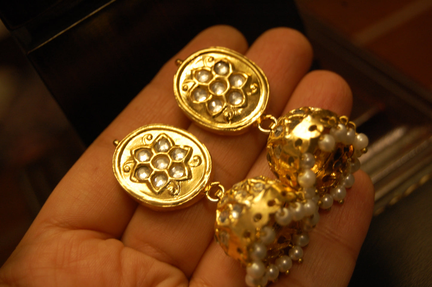 KUNDAN JHUMKAS