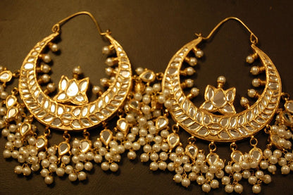 LARGE BALAS IN KUNDAN & PEARLS