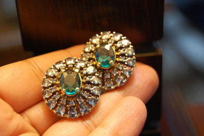 FEROZY & ZIRCON EARRINGS