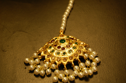 RED, GREEN TIKKA WITH PEARLS