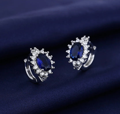 BLUE SMALL EARRINGS