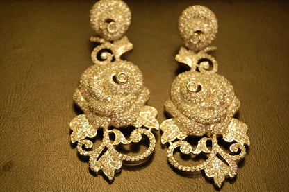 ELEGANT ZIRCON & EARRINGS