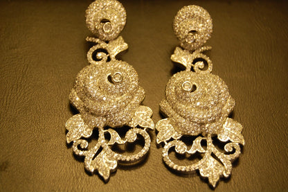 ELEGANT ZIRCON & EARRINGS