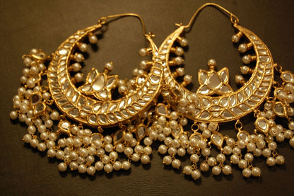 LARGE BALAS IN KUNDAN & PEARLS