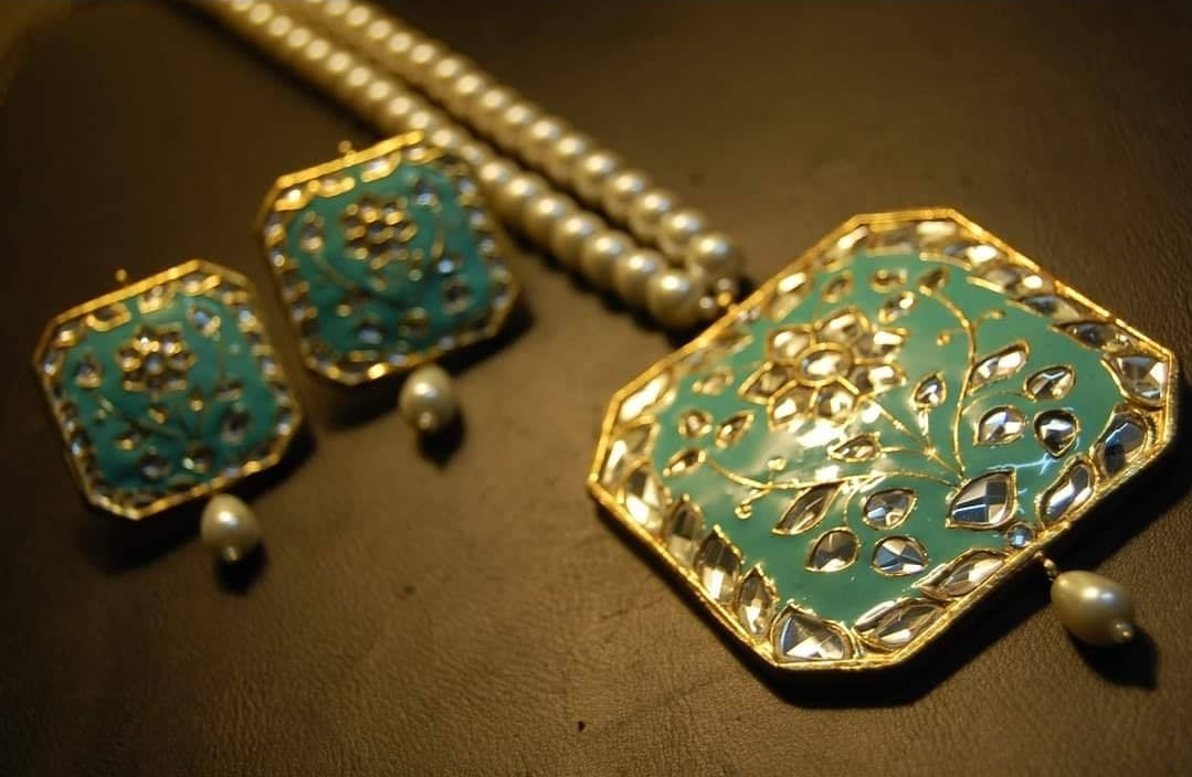 MALA SET IN FEROZY MEENA & KUNDAN