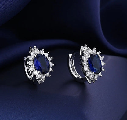 BLUE SMALL EARRINGS